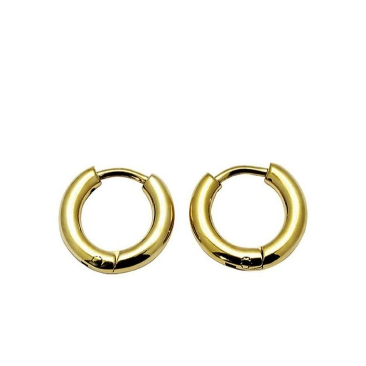 FREYA Øreringer Gullfarget 