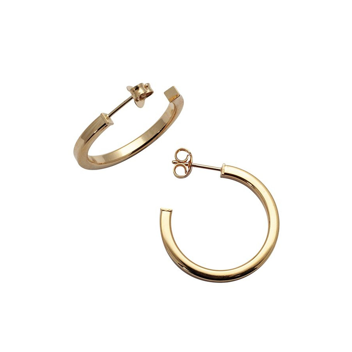 STELLA Øreringer 925 Sølv