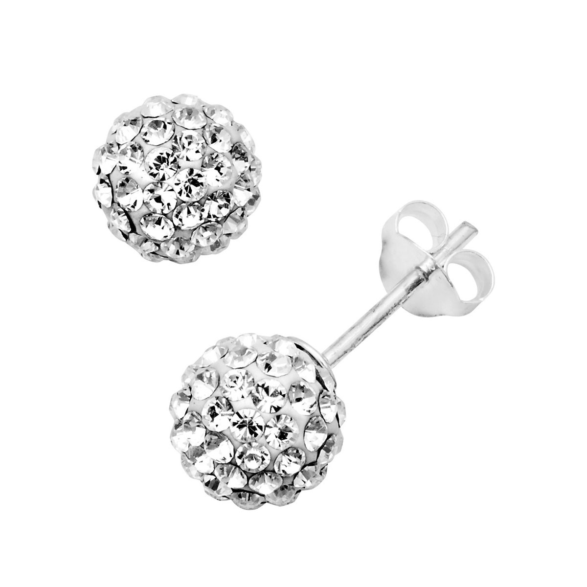 Øredobber 10mm Sølv 