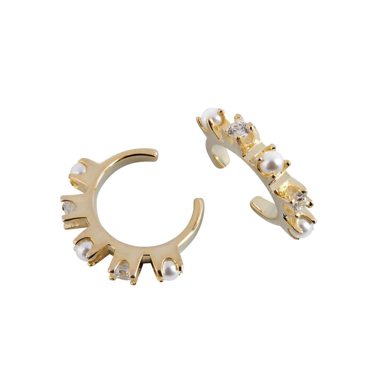 Earcuff 925 Forgylt Sølv