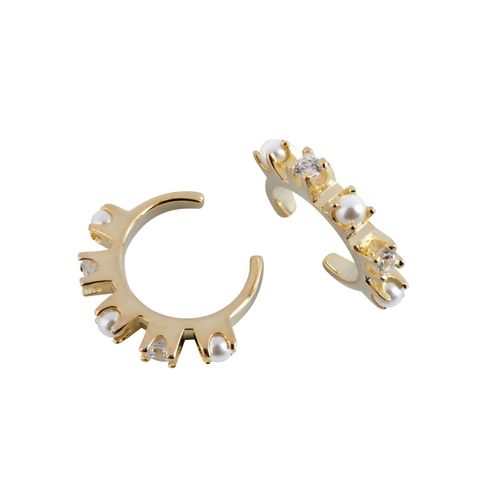 Earcuff 925 Forgylt Sølv