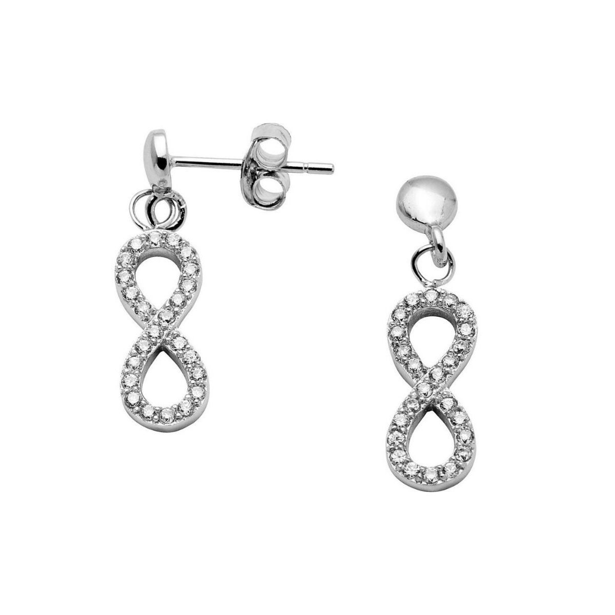 Øredobber Evighetstegn 925 Sølv