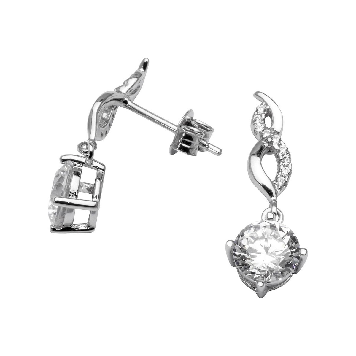 Øredobber Hengende Sølv 