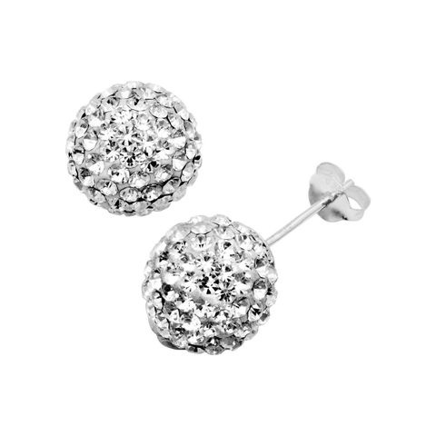 Øredobber 12mm Sølv