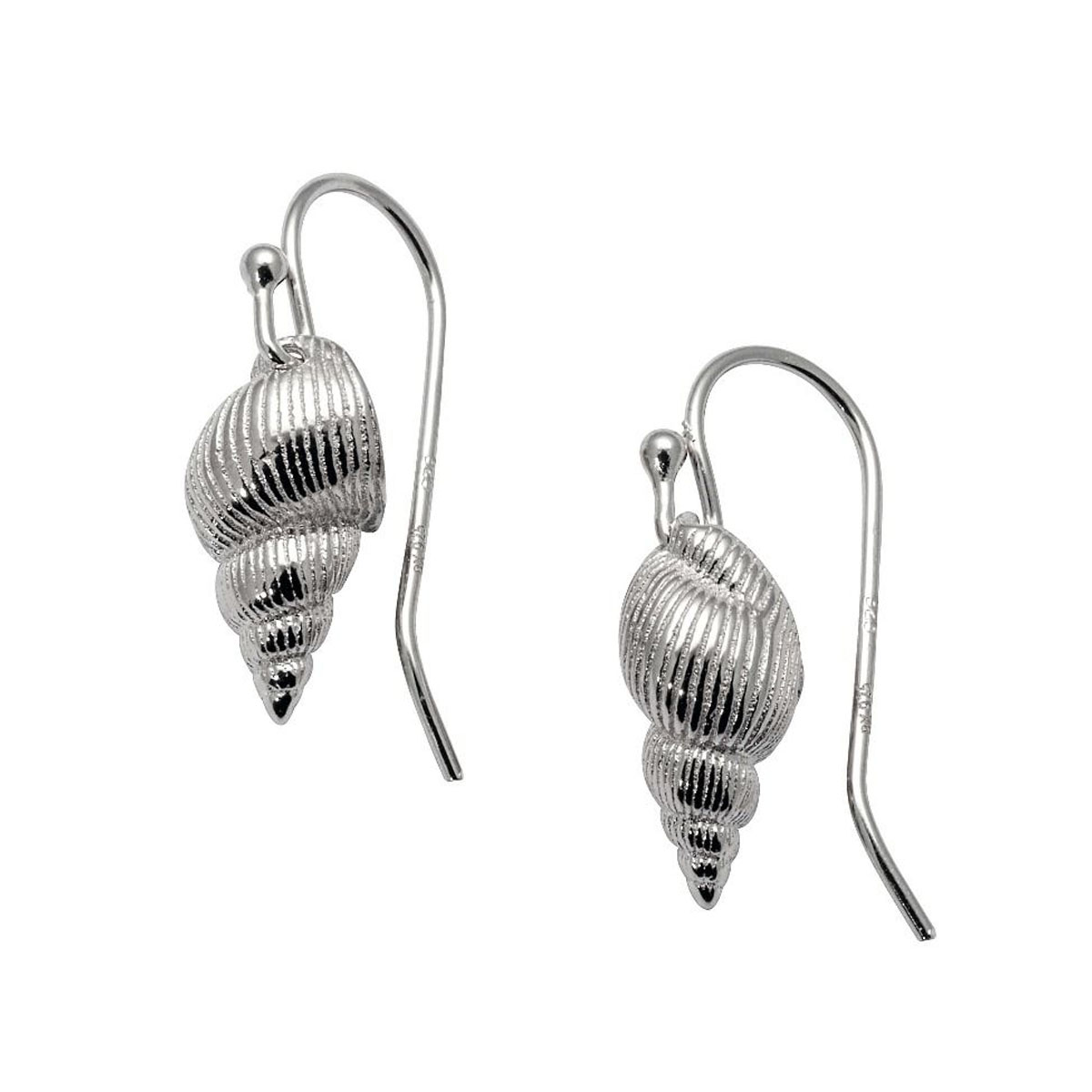 Øredobber Konkylie Sølv 