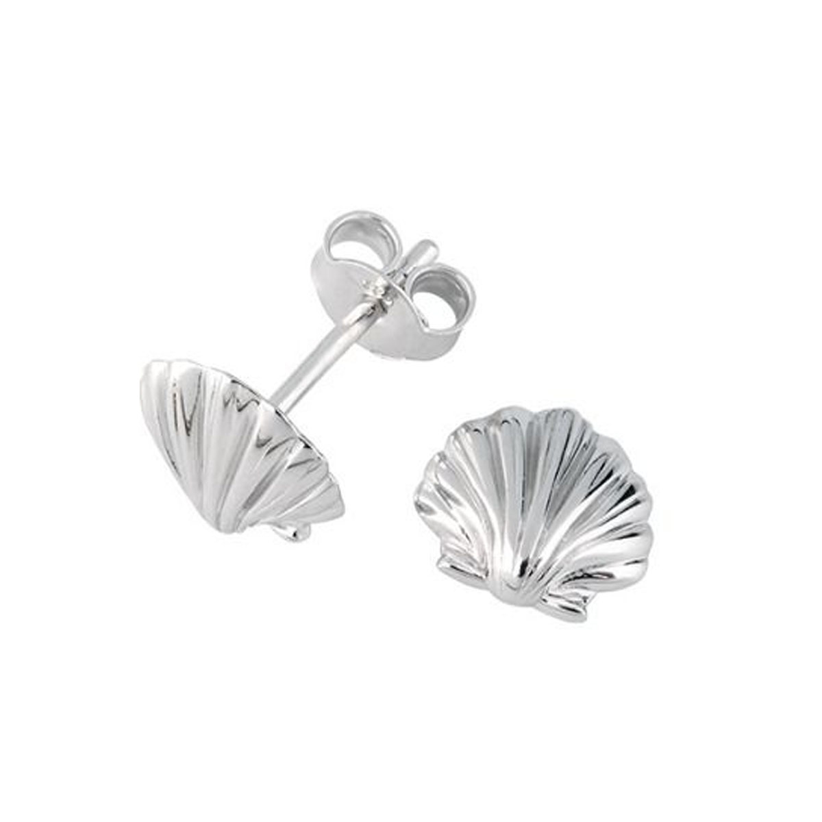 Øredobber Skjell Sølv 