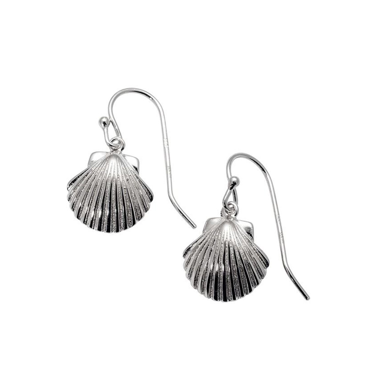 Øredobber Skjell Sølv 
