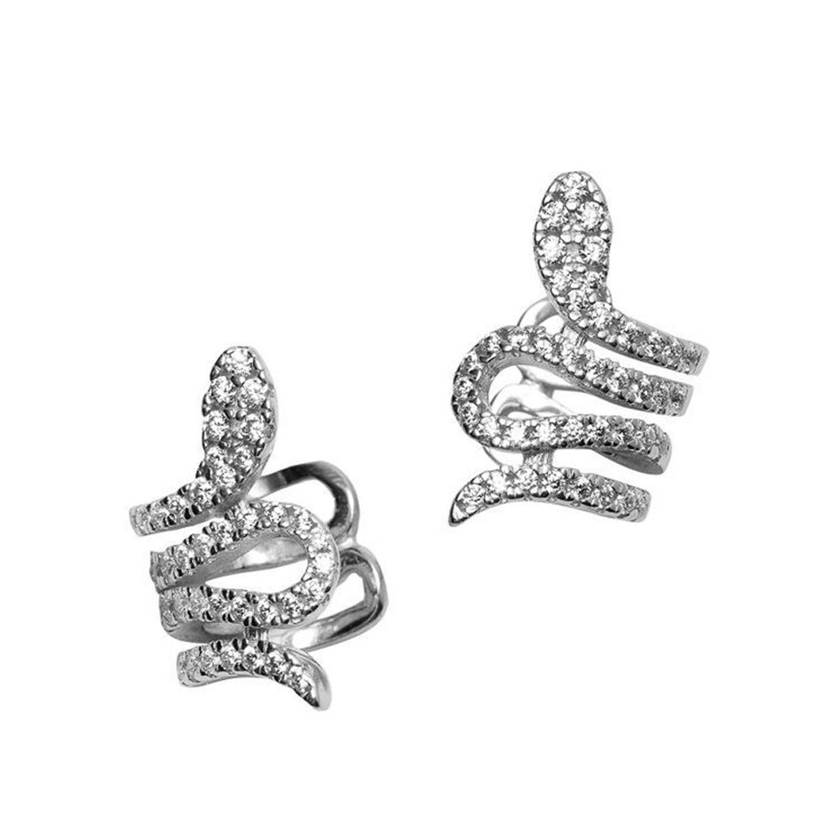 Earcuffs Slange 925 Sølv