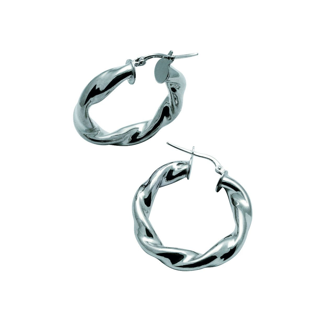 Øreringer Sølv 40 mm 