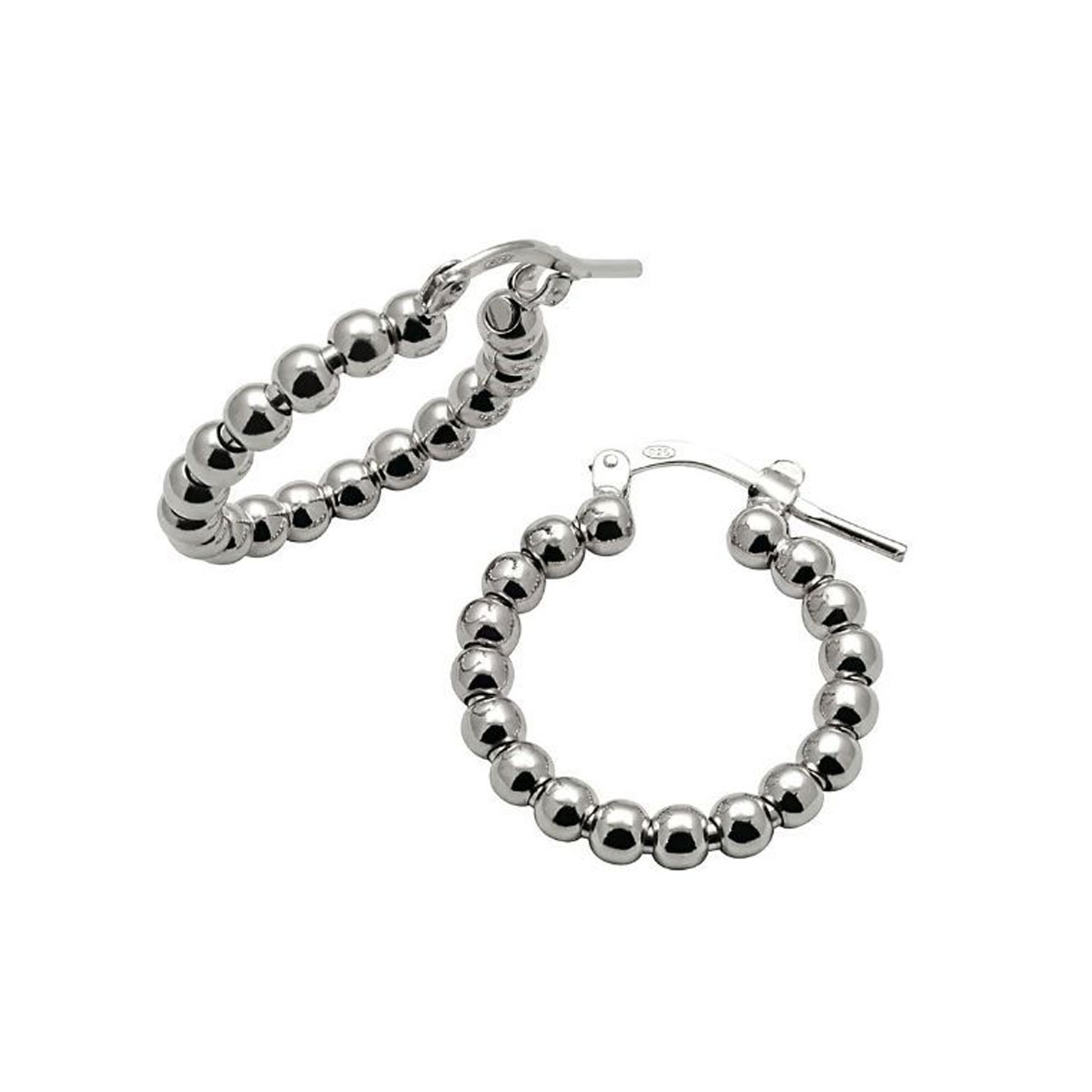 Øreringer Sølv Bobler 