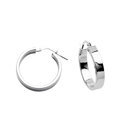 Øreringer 925 Sølv 10 mm