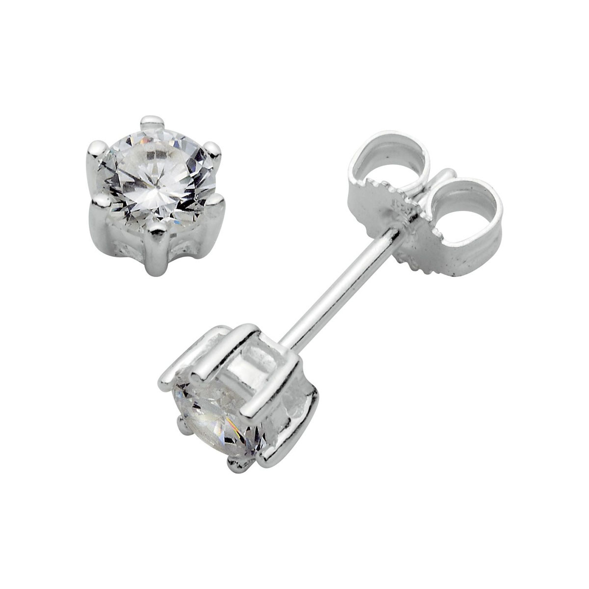 Øredobber 925 Sølv 5 mm