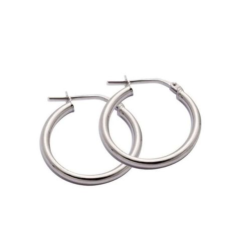 Øreringer 925 Sølv 15 mm