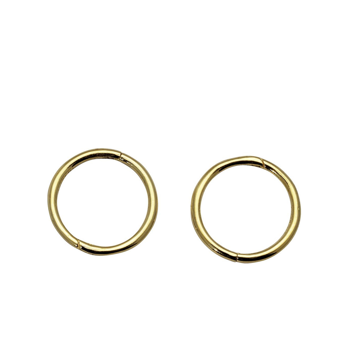 Øreringer Sølv 12mm