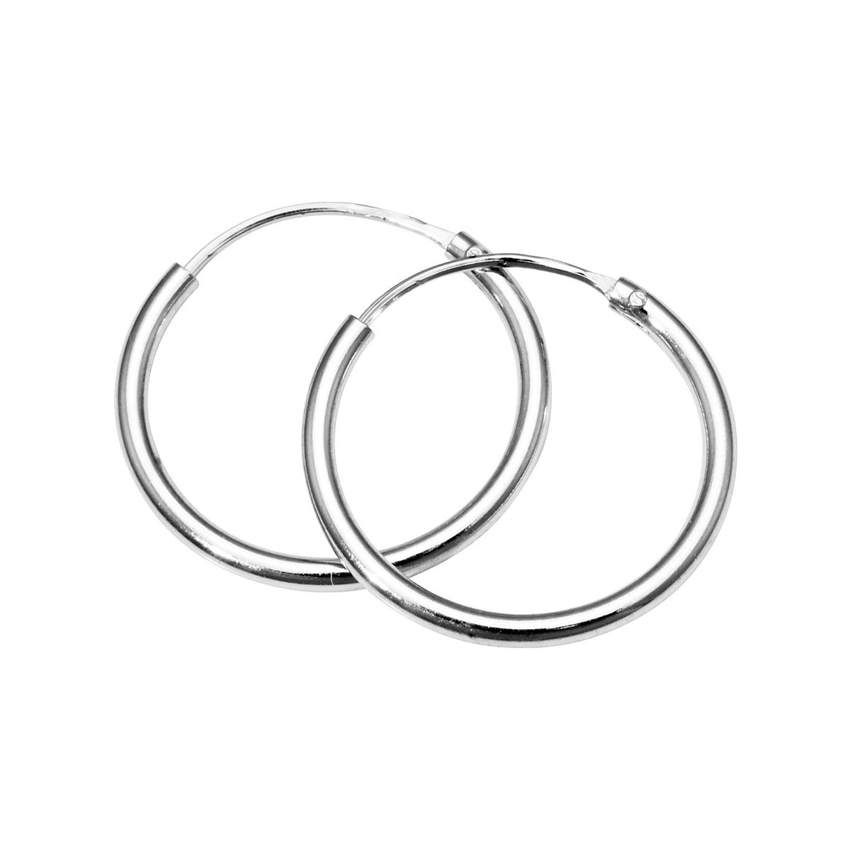 Øreringer 925 Sølv 18 mm