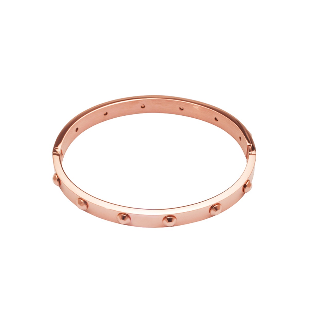 SELMA Armring Roséfarget Stål