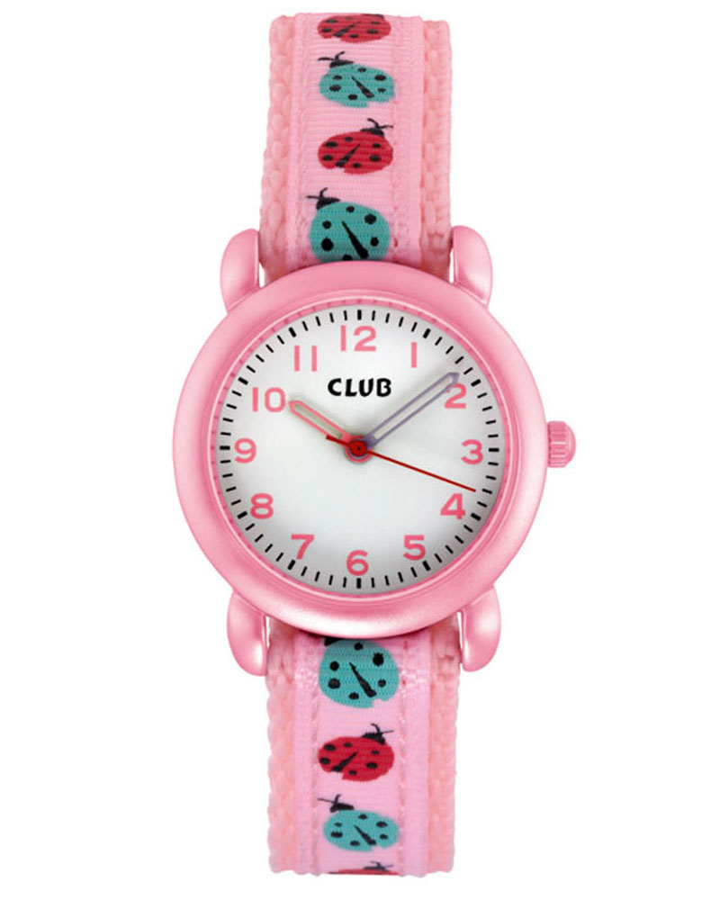 Barneklokke Rosa Marihøne 