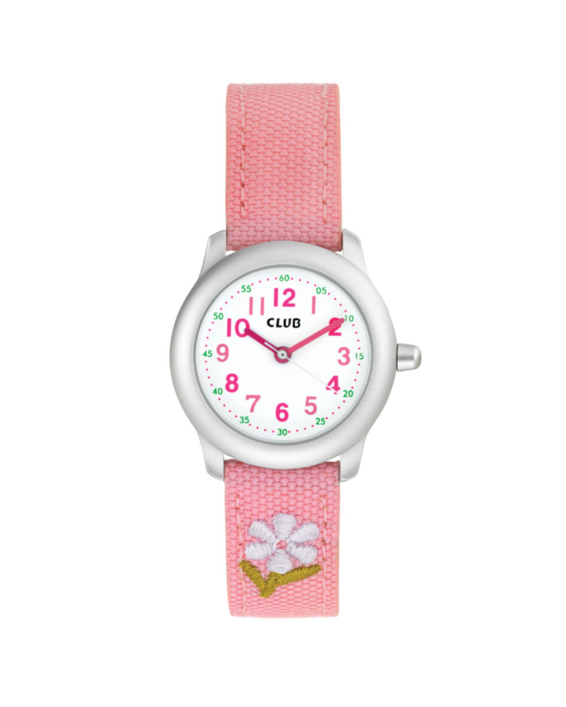 Barneklokke Rosa Blomst 