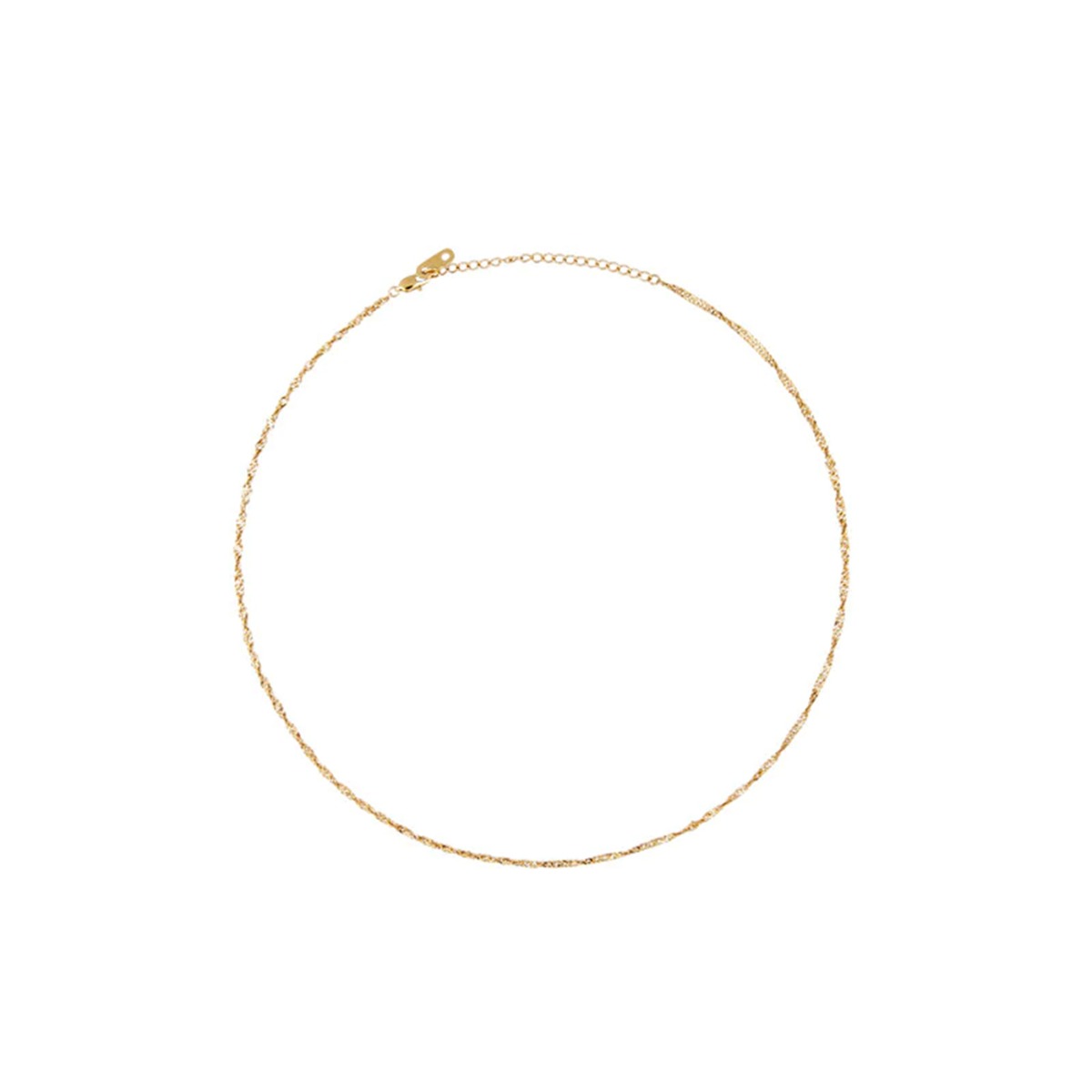 Twirl Necklace Gold