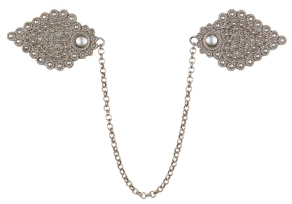 Sjalfeste 830 Oksidert Sølv