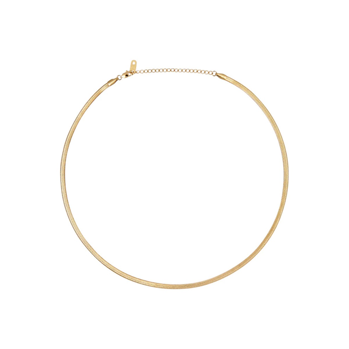 Slangekjede Gullfarget Stål 3 mm