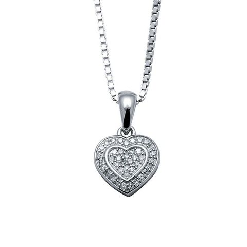 Smykke Hjerte Diamanter