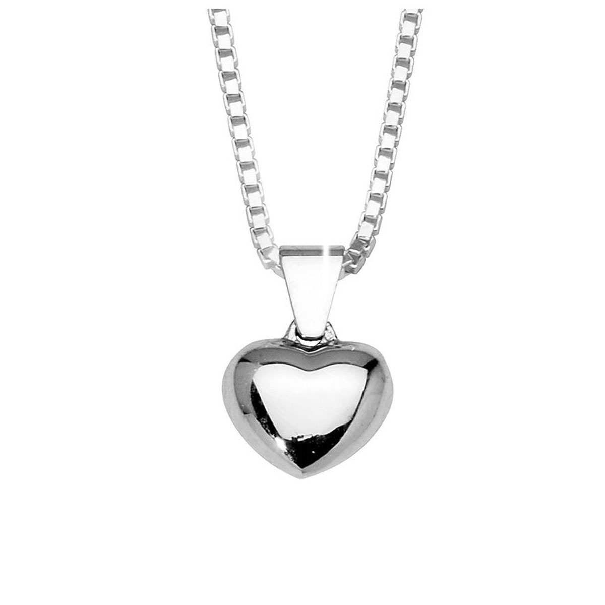 Smykke Hvitt Gull Hjerte