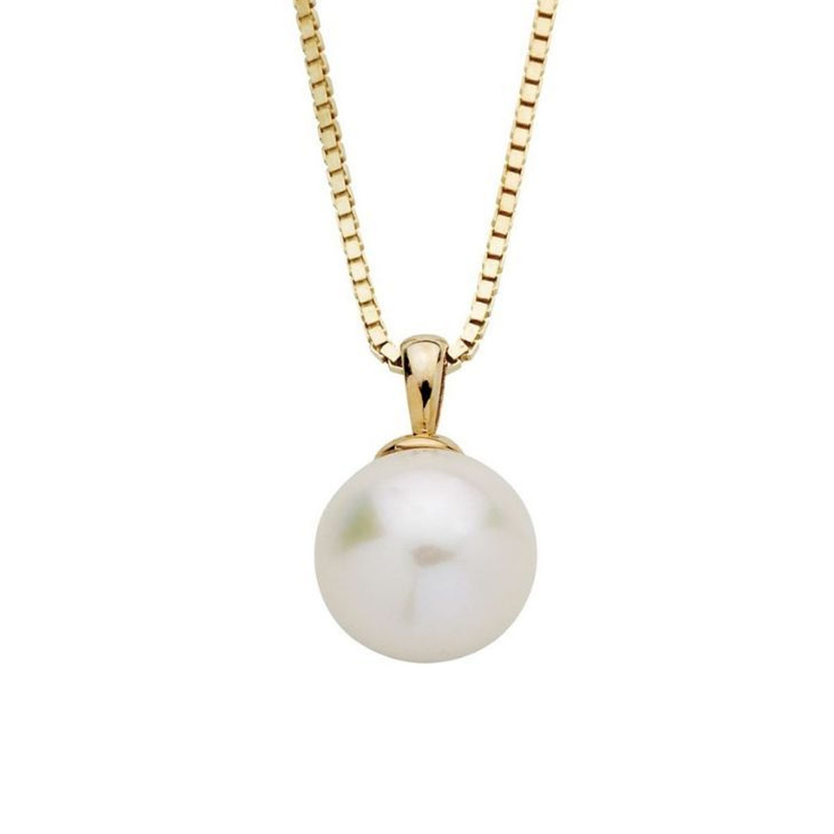 Smykke Perle Gull 