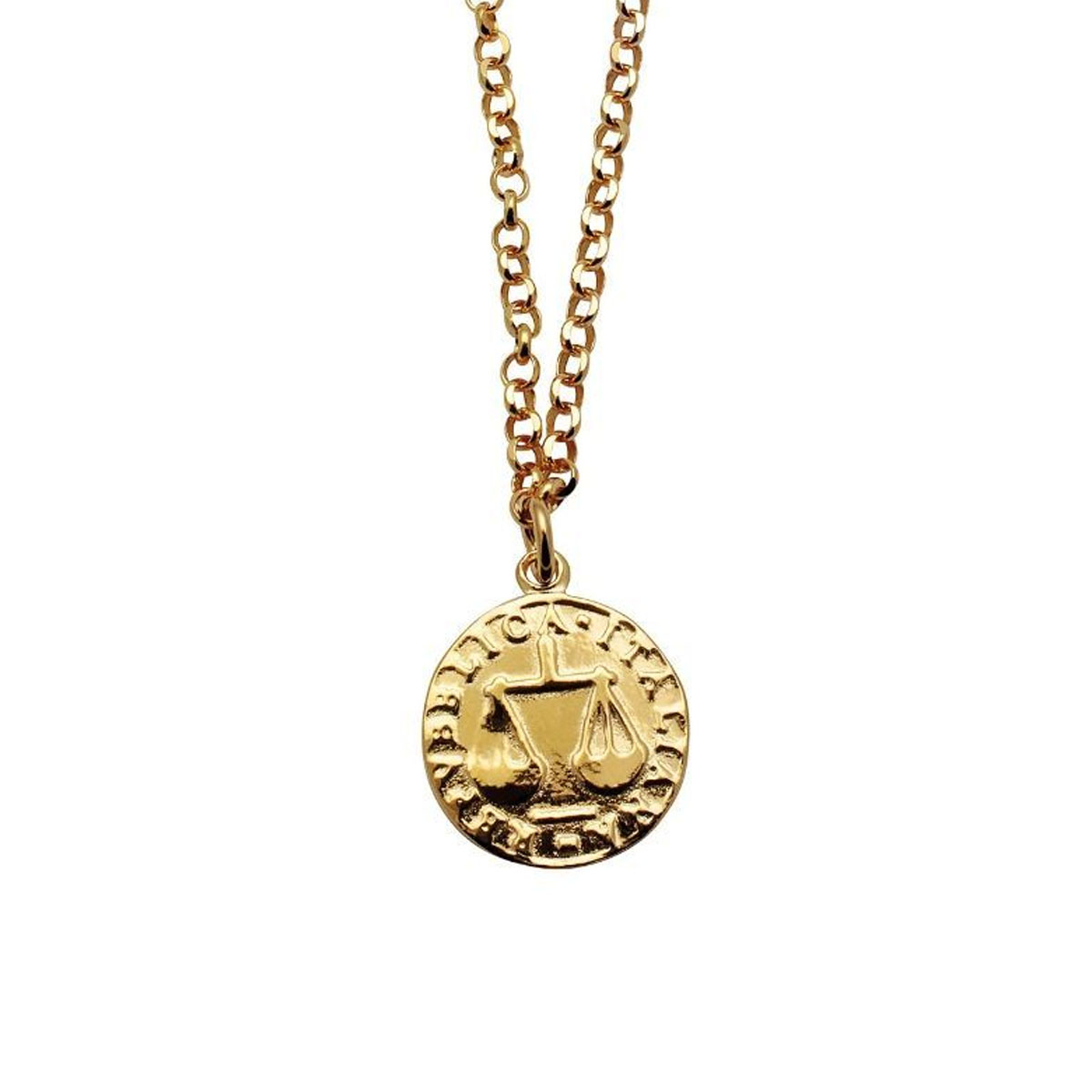 Smykke Lykkemynt Gullforgylt Sølv 