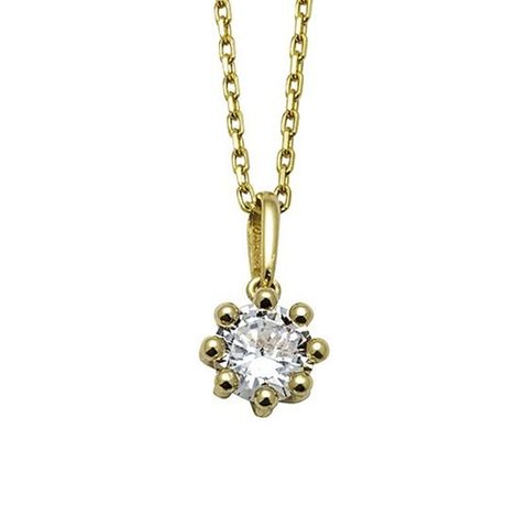 Halssmykke 375 Gult Gull