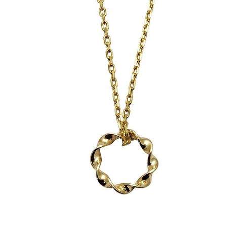 Halssmykke 375 Gult Gull