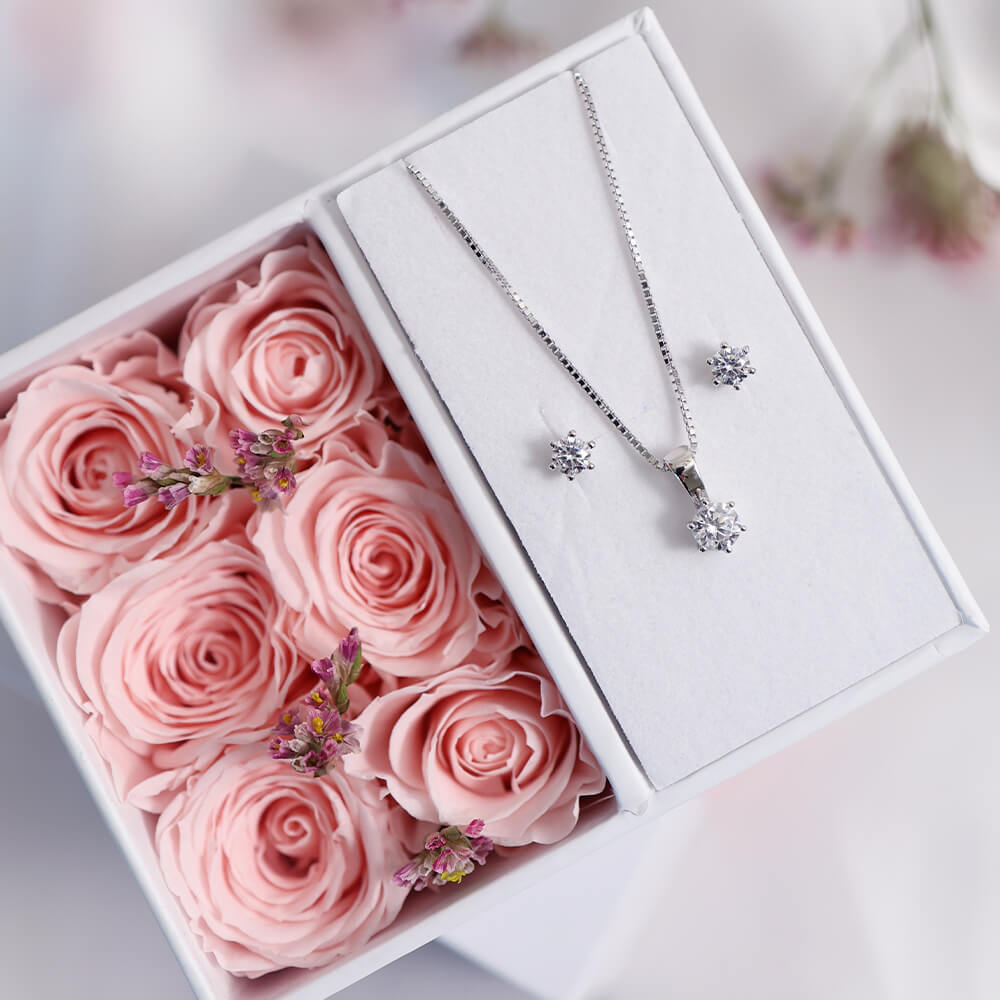 Smykkesett 925 Sølv