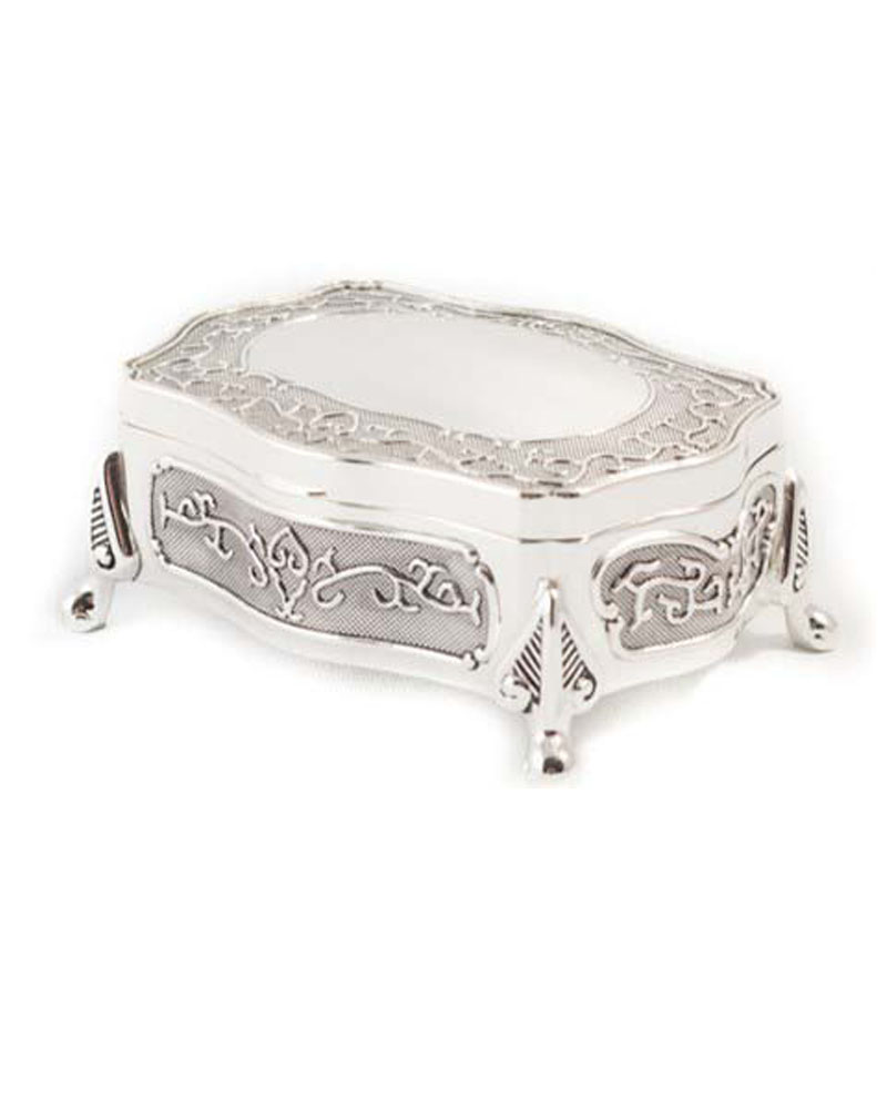 Smykkeskrin Rektangel med Fot