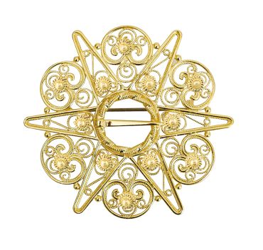 Sølje Fana 830 Forgylt Sølv