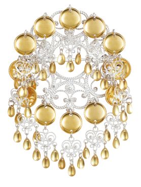 Sølje hvit/forg. m. 14 mm tr?