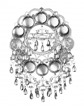 sølje hvit. m. 16mm tråkantløvntl