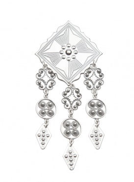 Sølje Nordmøre 830 Oksidert Sølv