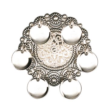 Barnesølje 830 Oksidert Hvitt Sølv