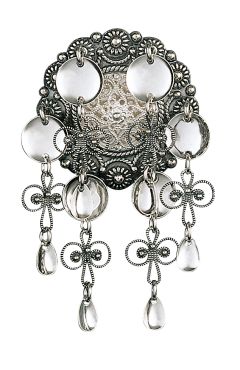 sølje oksidert/ hvit