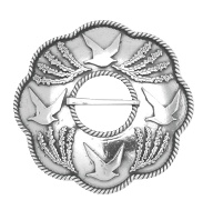 Sølje Kystsølv 830 Oksidert Sølv