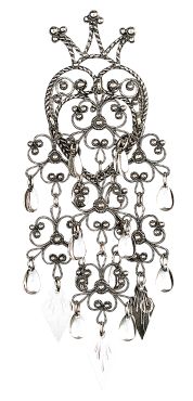 sølje oksidert m. spirlauv