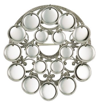 sølje oksidert m. tråkantløvntlau