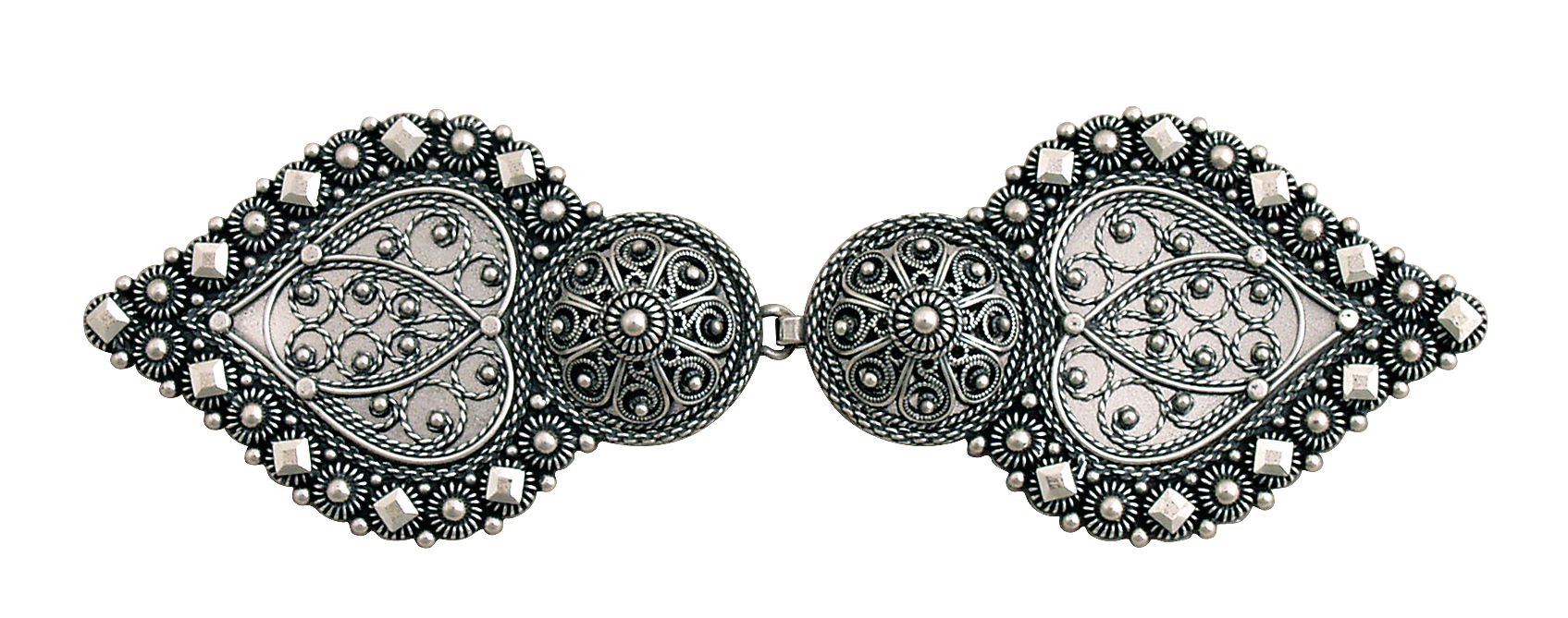 spenne, belte, oksidert