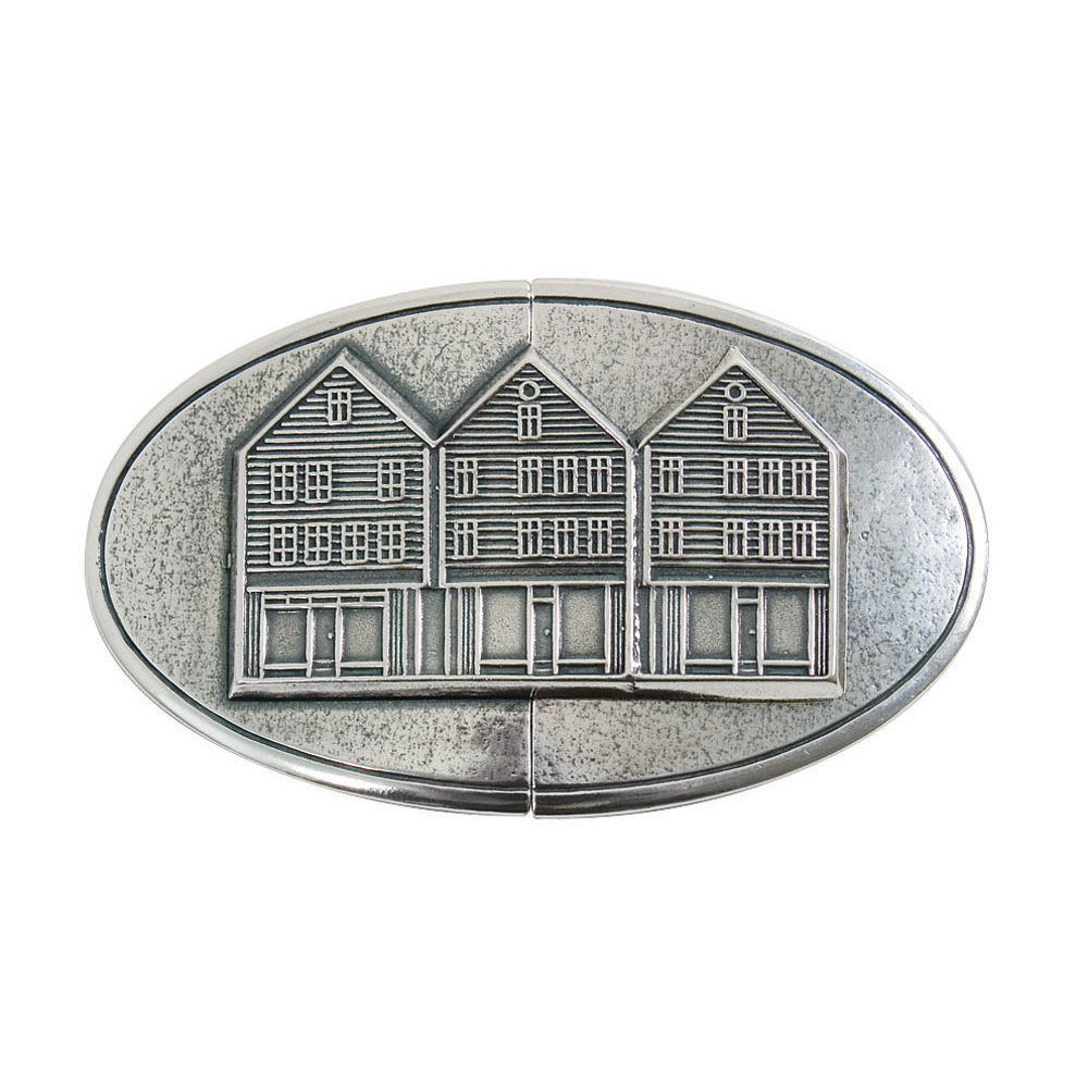 spenne, Bryggen, oksidert