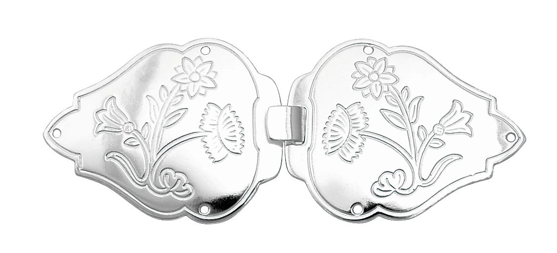 spenne, cape, Nordland, hvit