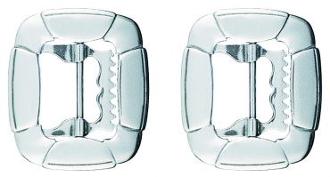 spenne, kne-/vest, hvit