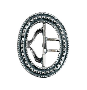 spenne, kne-/vest, oksidert