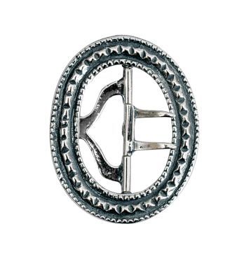 spenne, kne-/vest, oksidert