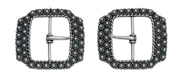 Spenne Kne-/Vest 830 Oksidert Sølv