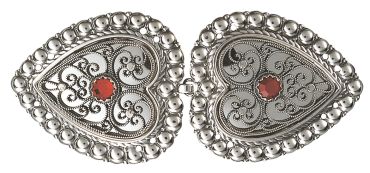 spenne til skinnlist, oksidert